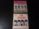 THE BEATLES 2 DISQUES BRESILIENS : SHE LOVES YOU & A HARD DAY'S uniques et rares