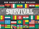 Orig BOB MARLEY & THE WAILERS Survival LP Jamaican Press RED VINYL EX cond Roots