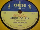 rare promo Doo Wop CHESS 78 (1589)  Moonglows  
