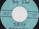 NORTHERN SOUL 45 RPM - BIG BO THE THE FOUR M'S on GAY SHEL