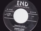 45 RPM Ronnie Jones & The Classmates END 1002 Teenage Rock