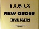 New Order-True Faith Remix (by Shep Pettibone) Canadian PROMO only single FAC 27