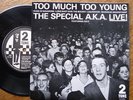 SPECIALS too much 7“ 1980 FIRST PRESS = LAMINATED SLEEVE + PAPER LABEL