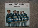  THE BEACH BOYS TEN LITTLE INDIANS SURF W/PS RARE 