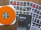 THE SPITS - schools out LP - w/ poster ORANGE WAX kbd PUNK hozac no bunny goner
