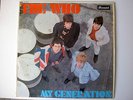 THE WHO, MY GENERATION, BRUNSWICK ORIGINAL MONO, LAT 8616, VG
