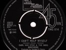EARL VAN DYKE - I CAN'T HELP MYSELF / HOW SWEET Ex Con TMG 814 7