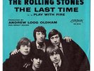 Rolling Stones - The Last Time & Play With Fire Picture Cover Sleeve with 45