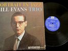 Portraits in Jazz Bill Evans Trio Riverside MONO 315