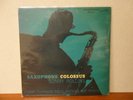 Sonny Rollins Saxophone Colossus Prestige 7079 rvg dg nyc yellow jazz lp