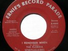 FLORIDA SPIRITUALAIRES I Remember When on Ernie's gospel sweet soul