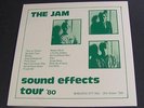 THE JAM sound effects tour '80 EUROPEAN LP live PAUL WELLER