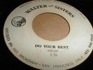 Walter & Sisters HOW LONG 45 70's Modern Soul Funk R&B Boogie Dance STUDIO 10 VG