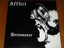 Afflict rare '87 Dutch private press LP Necromance HARDCORE PUNK GOTHIC MONSTER