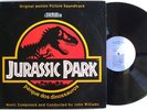 JURASSIC PARK LP VINYL MADE IN BRAZIL ORIGINAL PRES 1993 BACKCOVER IN PORTUGUESE