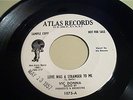 VIC DONNA LOVE WAS A STRANGER TO ME COUNT THE TEARS DOO WOP 1957 ATLAS PROMO