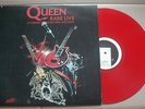 QUEEN  RARE LIVE A CONCERT THROUGH TIME AND SPACE  RED VINYL LP FREDDIE MERCURY