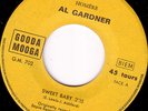 NORTHERN SOUL 45 - AL GARDNER - SWEET BABY - RARE SOUL