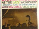 BARRY HARRIS LP RIVERSIDE 326 “At the Jazz Workshop” DG mono