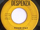 NORTHERN SOUL 45-IVORYS-PLEASE STAY /I'M IN A GROOVE on DESPENZA