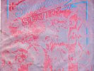 HAWKWIND - Seven By Seven/Silver Machine mega-rare IRANIAN press. psych ps 45