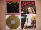 Venom - Deadline Demo 1986 LP gold Vinyl + Poster