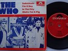 WHO Substitute EP Original AUSTRALIAN EP w/Pic Cover 45 Very RARE Oz (The)