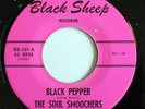 FUNKY SOUL INSTRO - The SOUL SMOOCHERS Black Pepper BLACK SHEEP label 45