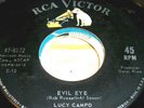 45T RECORD WAREHOUSE NORTHERN SOUL POPCORN LUCY CAMPO - Evil Eye