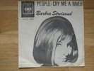 Barbra Streisand - People/Cry me a river  - rare singel with cover from Norway