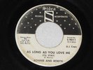Ronnie And Robyn - As Long As You Love Me -Original Sidra Records DJ Copy