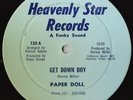 PAPER DOLL - GET DOWN BOY on HEAVENLY STAR RECORDS  FUNKY DISCO