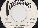 NORTHERN SOUL 45 RPM - JIMMY ROBINS on IMPRESSION RECORDS