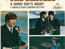 The Beatles, A Hard Day's Night 45 w/picture sleeve, west coast version