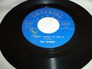 The Spiders/ 1954 Imperial #5265 Hard to find in this condition Stock Sleeve