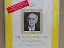 Wilhelm Furtwangler - In Memoriam - DGG lim. ed. - 6 LP Box - Mono - Sealed