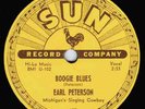 Boogie Blues - Earl Peterson - Sun #197 - 78 rpm