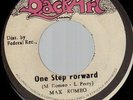 MAX ROMEO - ONE STEP FORWARD / ONE DUB FORWARD - BLACK ART - 7