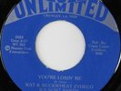 rare Soul 45 KAT & BUCKWHEAT ZYDECO you're losing me BLUES UNLIMITED Hear