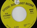 rare R&B Popcorn 45 ELLA FITZGERALD ringo beat VERVE