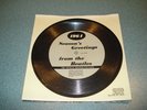 RARE 1964 Offical Fan Club Flex Record SAESONS GREETINGS from THE BEATLES Exc.