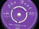 DANDY RUDY A MESSAGE TO YOU OG UK 67 SKA BEAT 7