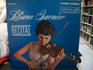 CLASSICAL LP: LILIANE GARNIER Recital RCA VICTOR Living Stereo Canada