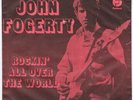 JOHN FOGERTY Rockin All Over The World RARE Denmark 45 b/w 