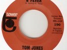 RNB TOM JONES CHILLS AND FEVER / BABY IM IN LOVE - HIS FIRST RELEASE  45