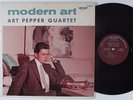 ART PEPPER Modern Art SCORE LP