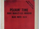 HANK MOBLEY & LEE MORGAN Peckin' Time BLUE NOTE LP mono w. 63rd