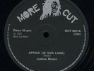 Joshua Moses - Africa Is Our Land UK 12