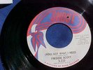 Freddie Scott Got What I Need Powerful Love 45 Shout Northern Soul Strong VG++