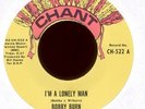 BOBBY BURN WILBURN Lonely Man Dreamer Chant XO Soul 45 Rare Stock Copy NM Hear